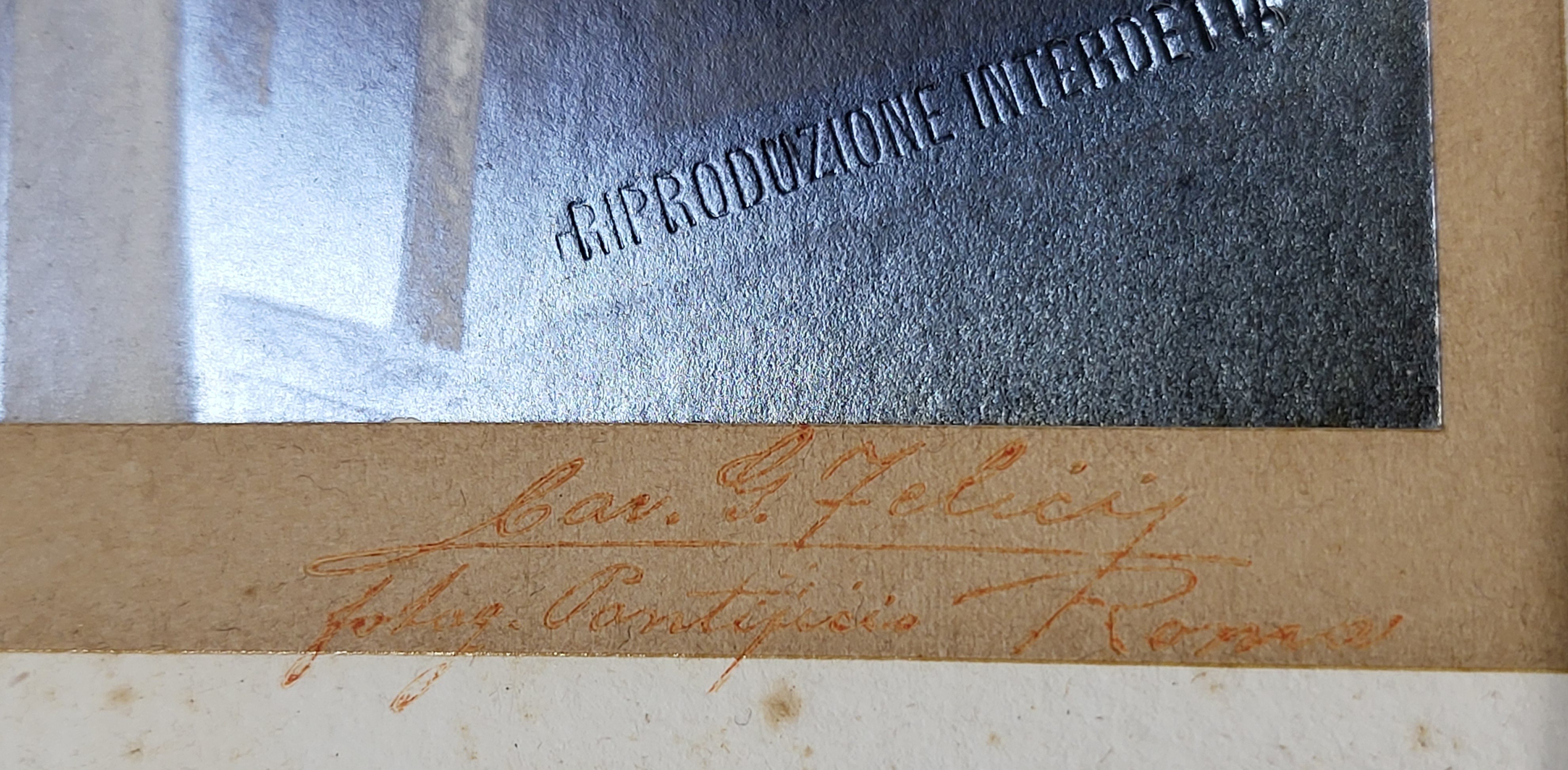 Benedetto XV , Papa - Fotografia con Dedica e Autografo