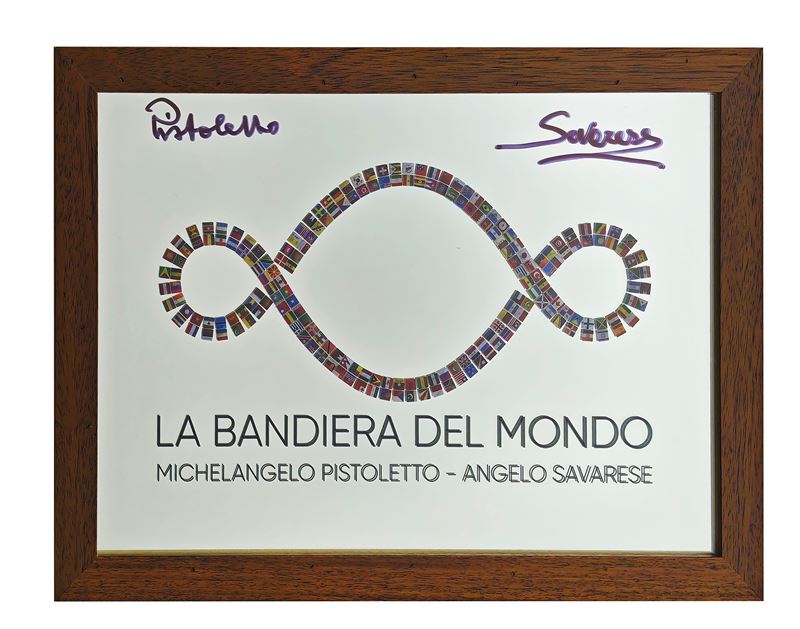 Pistoletto, Michelangelo & Savarese, Angelo - la Bandiera del Mondo