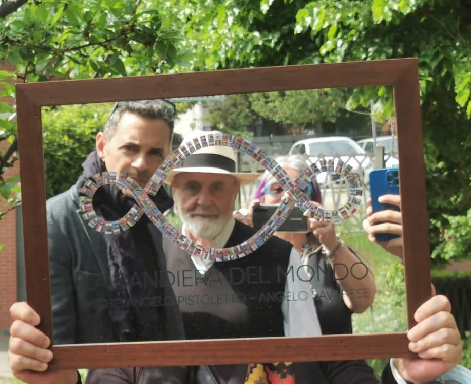 Pistoletto, Michelangelo & Savarese, Angelo - la Bandiera del Mondo