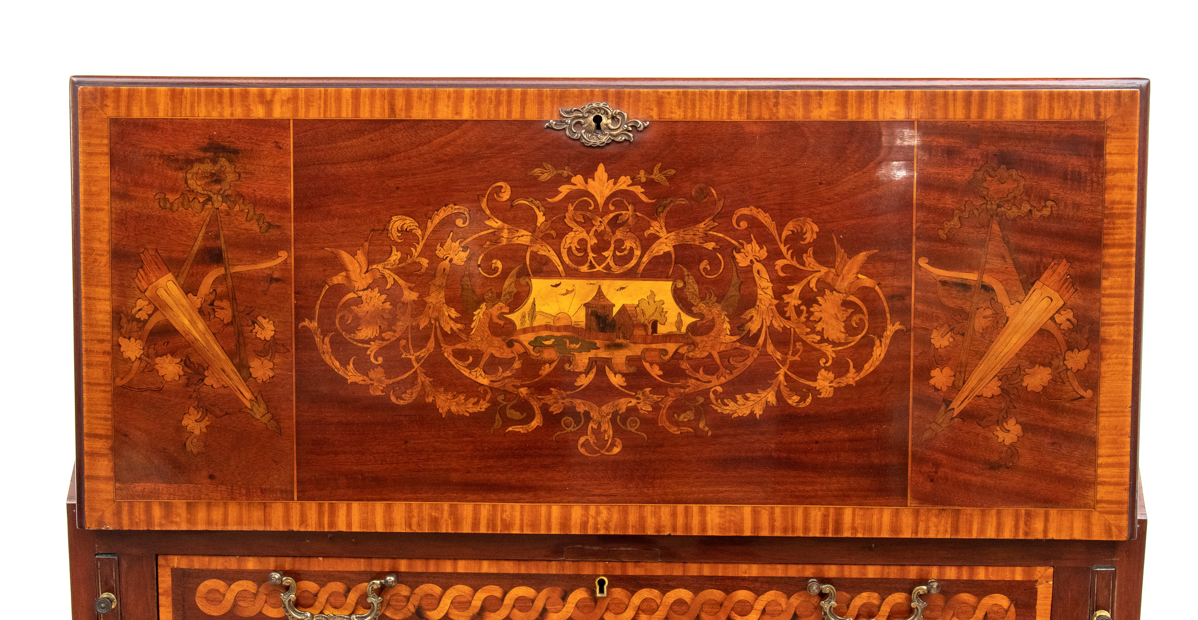 Ribalta intarsiata inglese, Giorgio IV