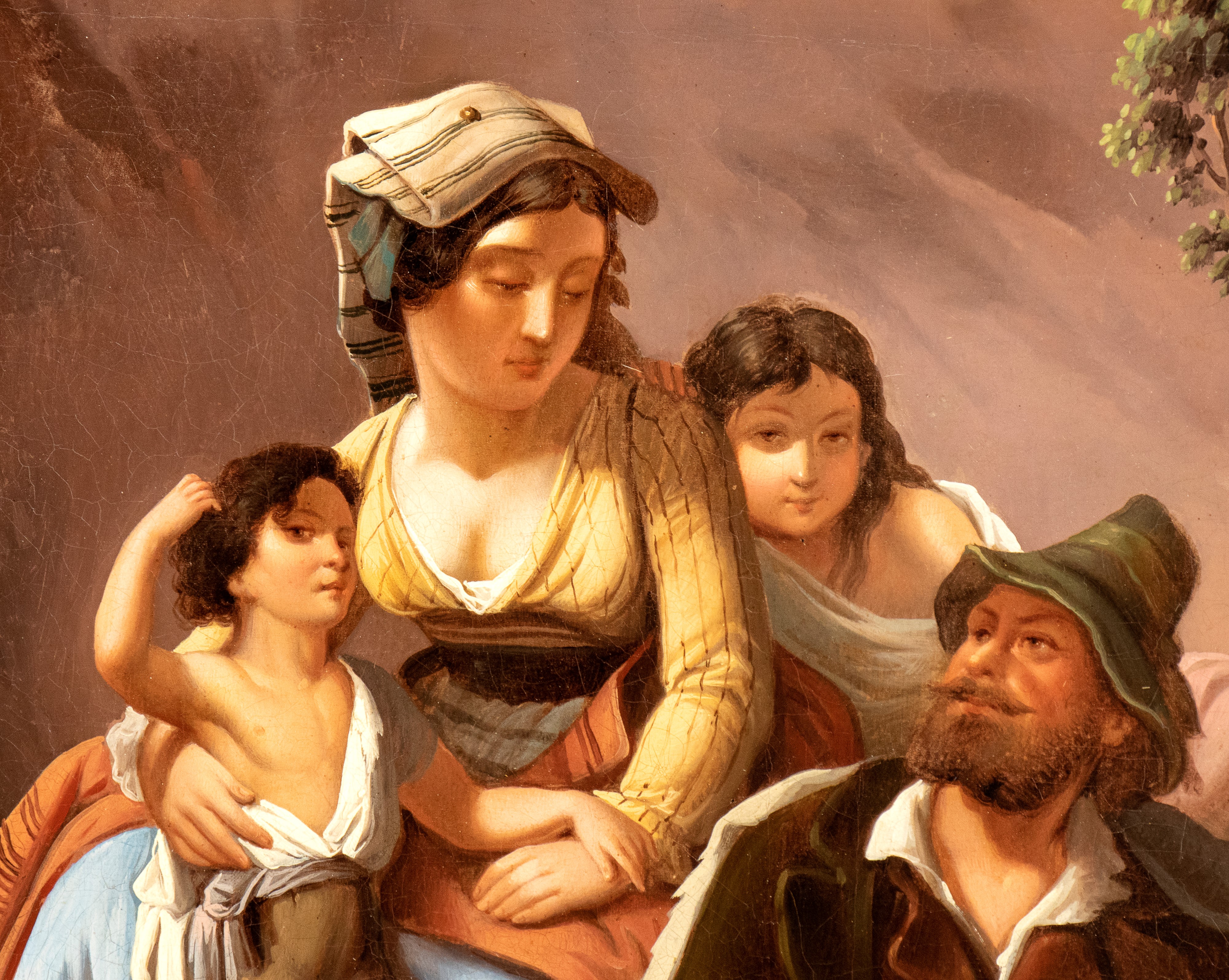 Famiglia al rientro a casa