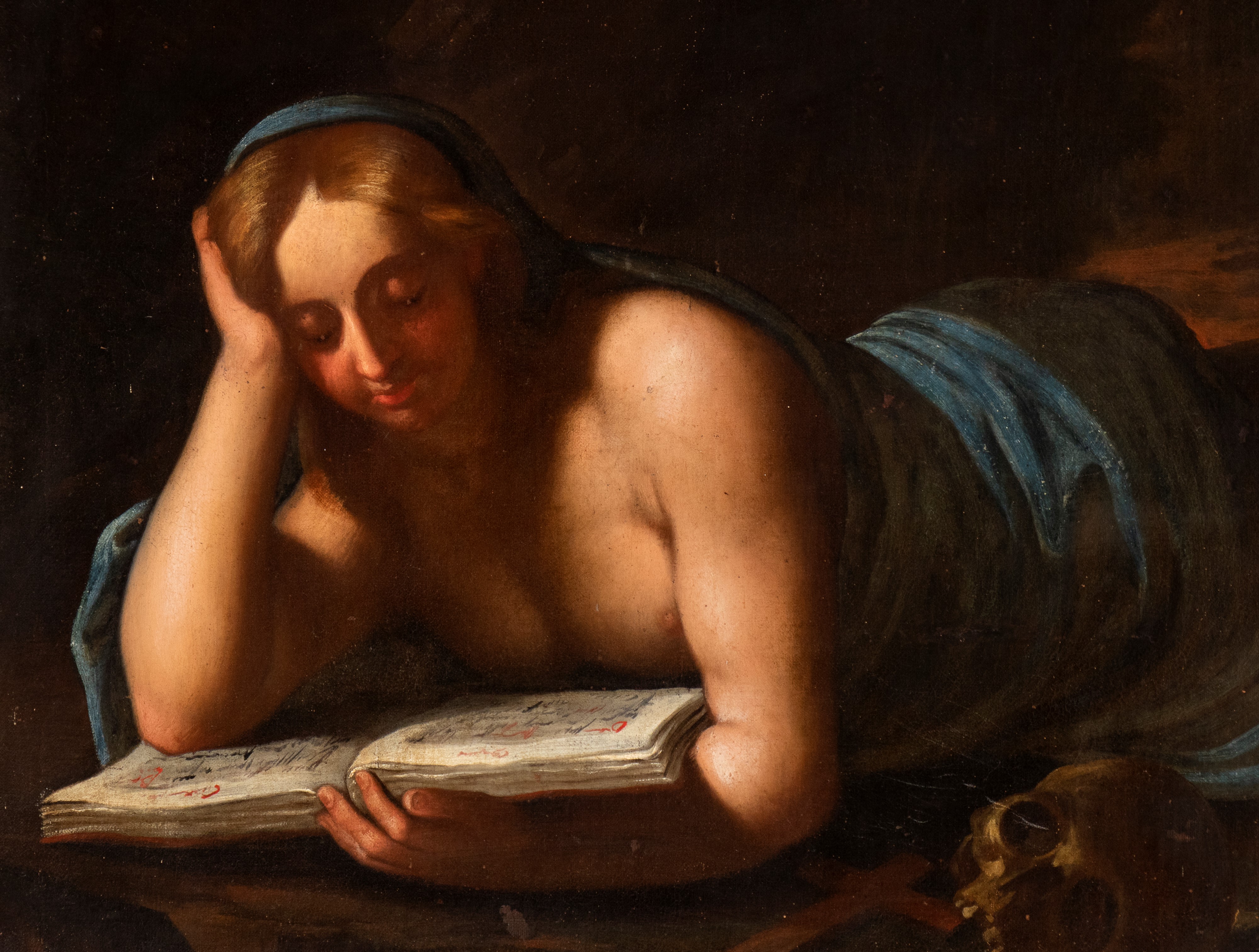 Antonio Allegri il Correggio - Maddalena penitente, olio su tela