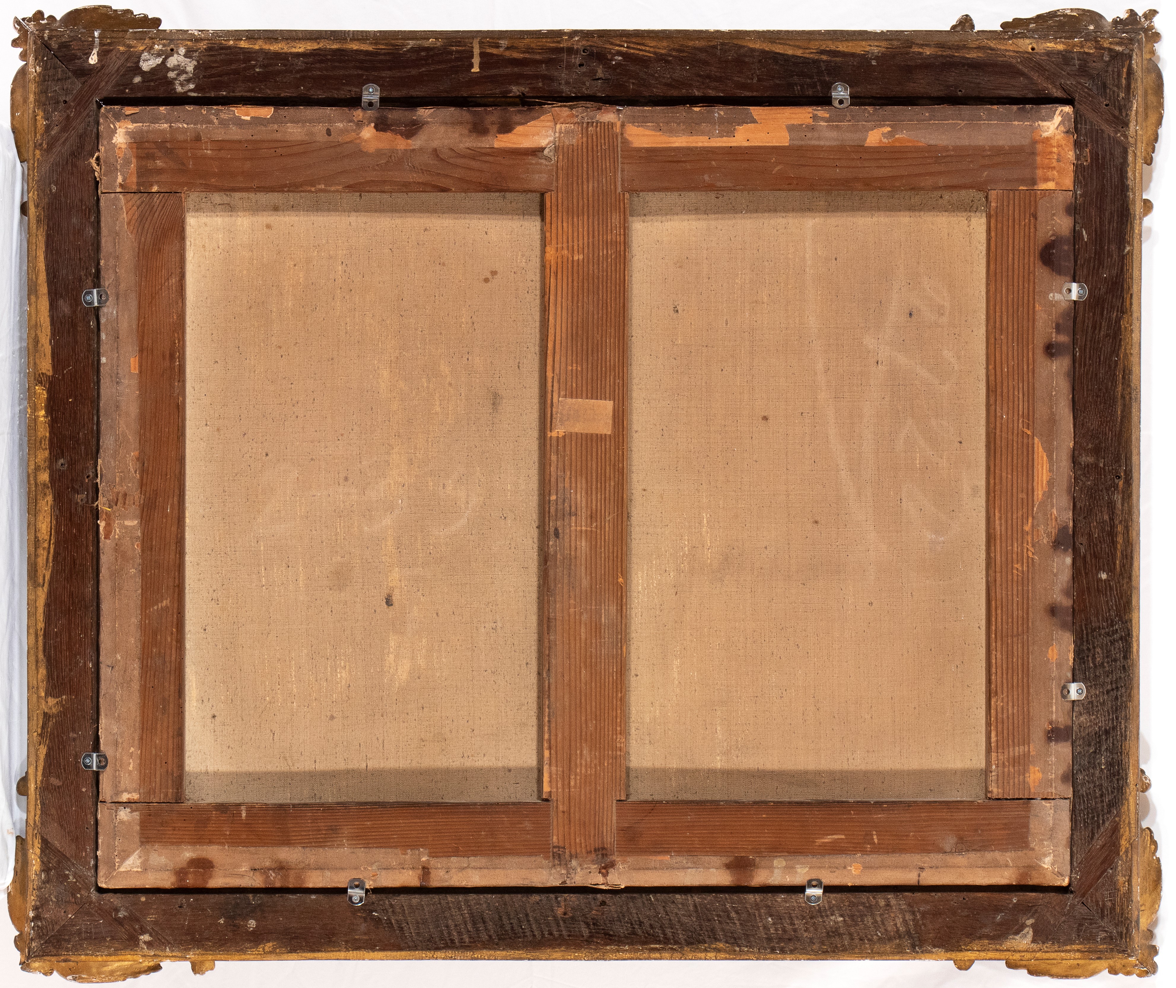 Pastore con armenti in un villaggio