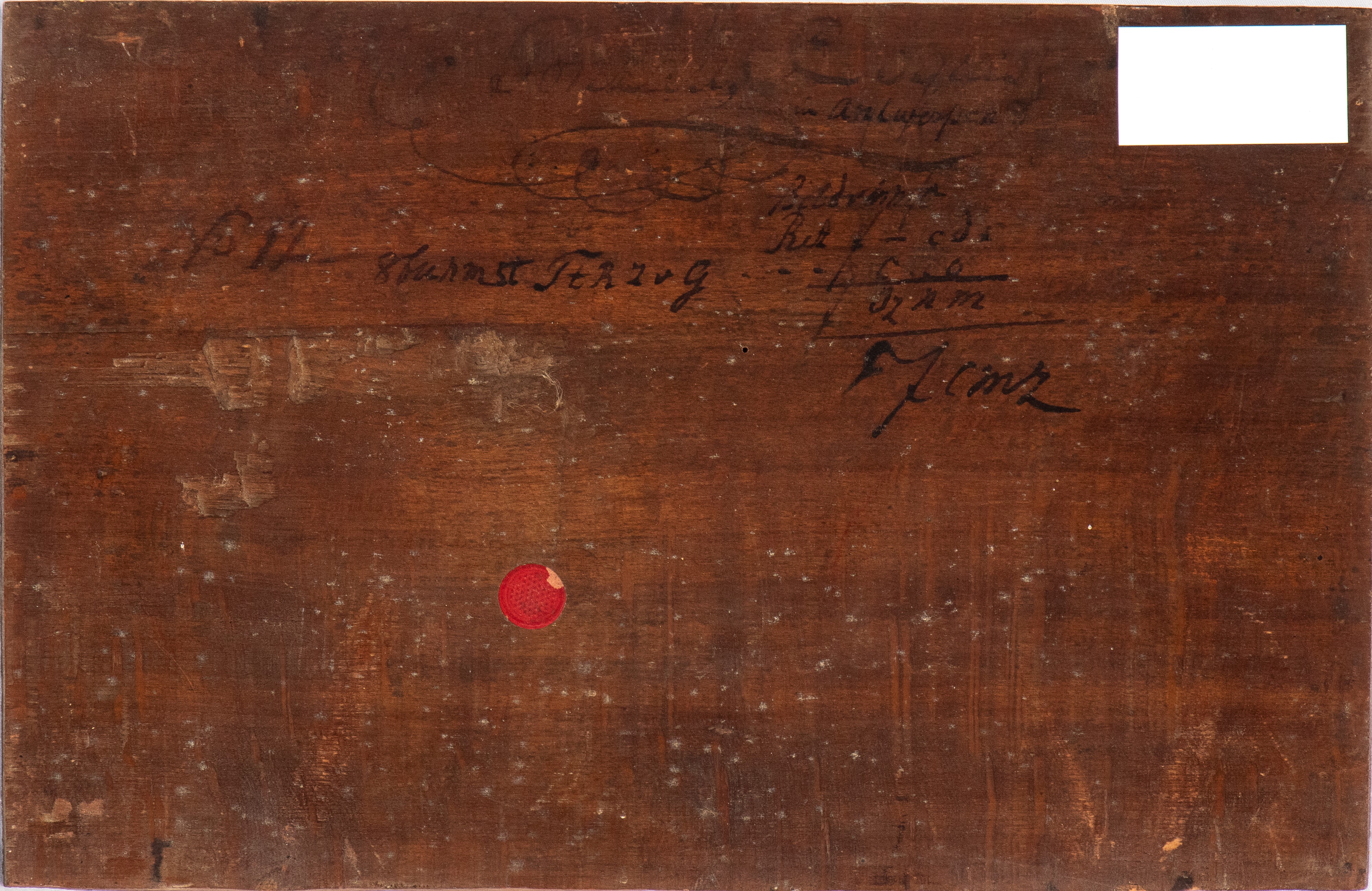 a) Scena di interno familiare; b) litigio tra giocatori di carte. Coppia di dipinti