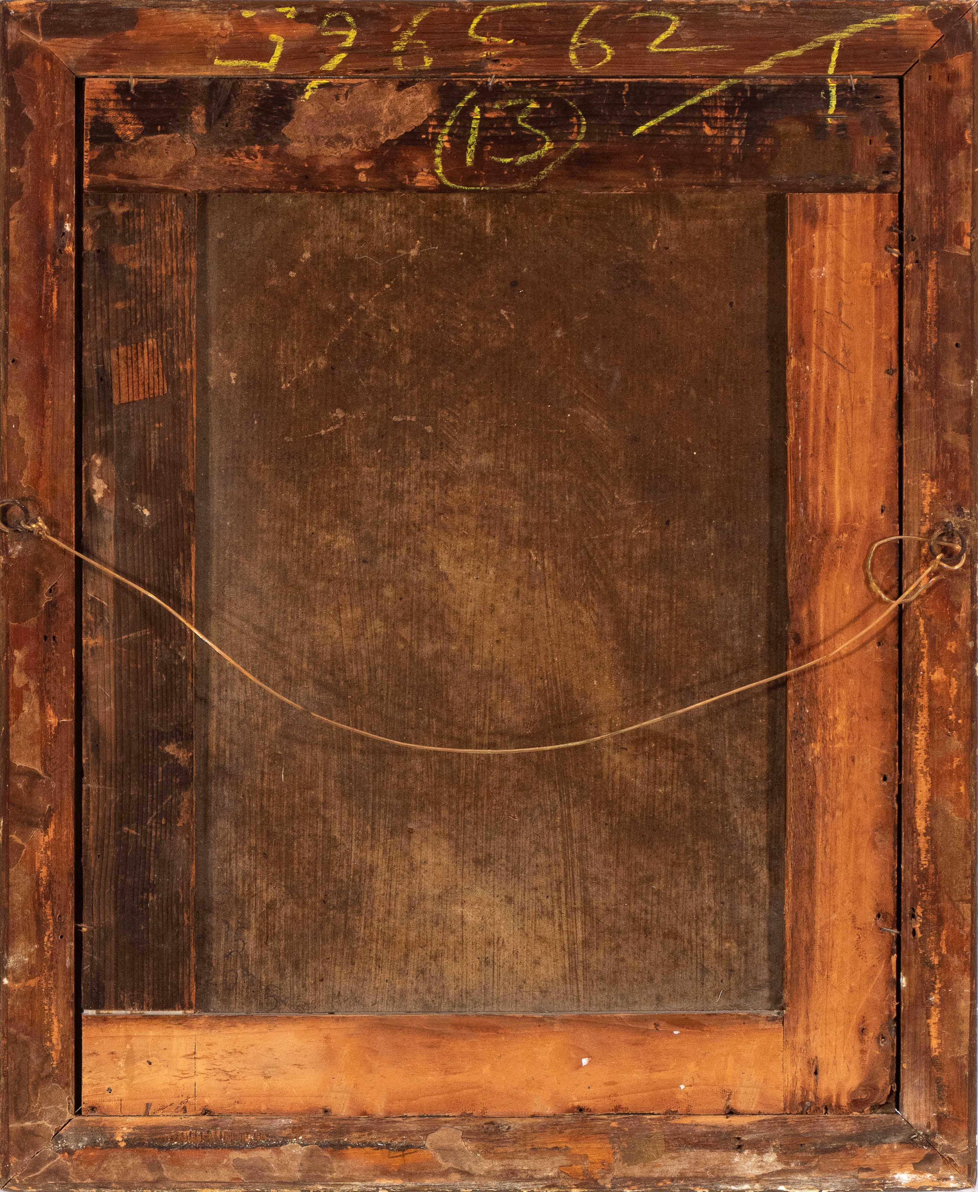 Artista Attivo a Napoli, XVII Secolo - Autore sconosciuto, Santo Vescovo - Olio su tela applicato...