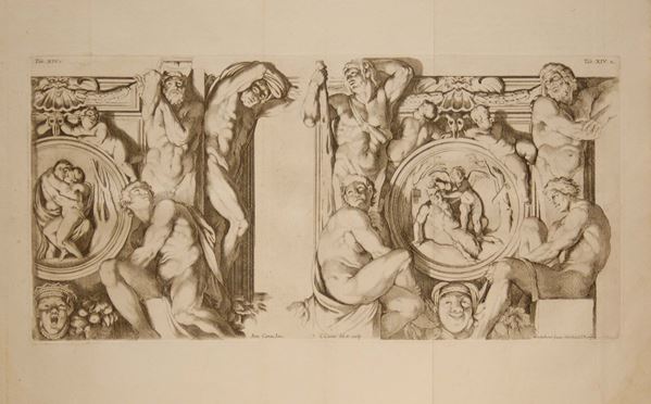 Aedium Farnesiarum Tabulae, da Annibale Carracci