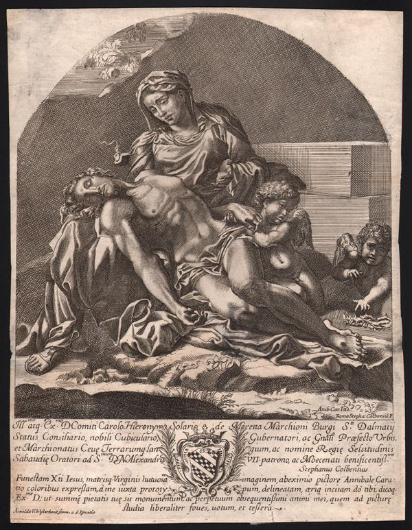 Stephan Colbenschlag - Pietà, by Annibale Carracci