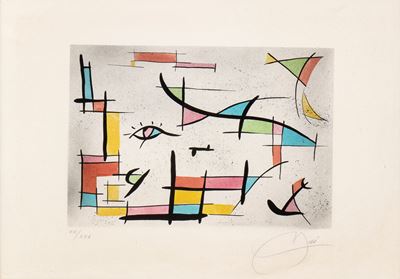 Composizione - Litografia, Tiratura XIV/XXV