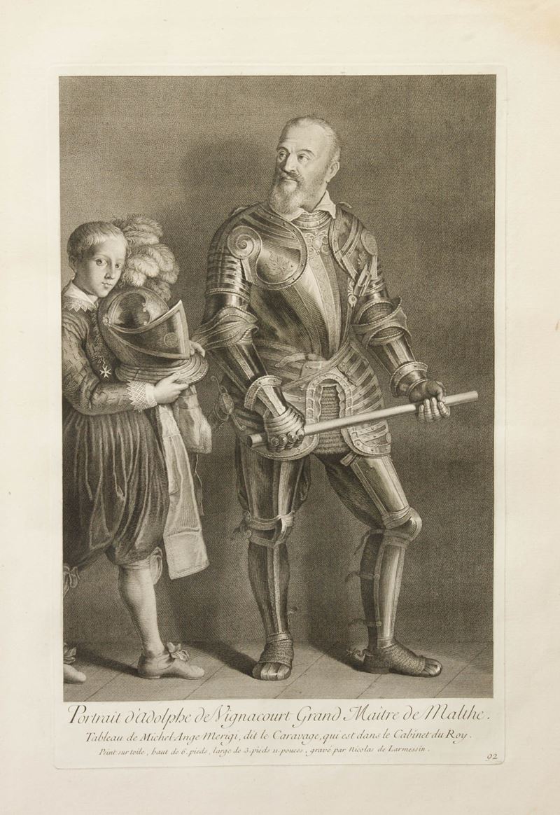 Nicolas De Larmessin III - Grand Maitre de Malthe, da Caravaggio