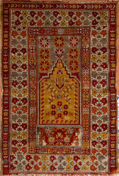 Tappeto turco, XX secolo, 155 x 105 cm