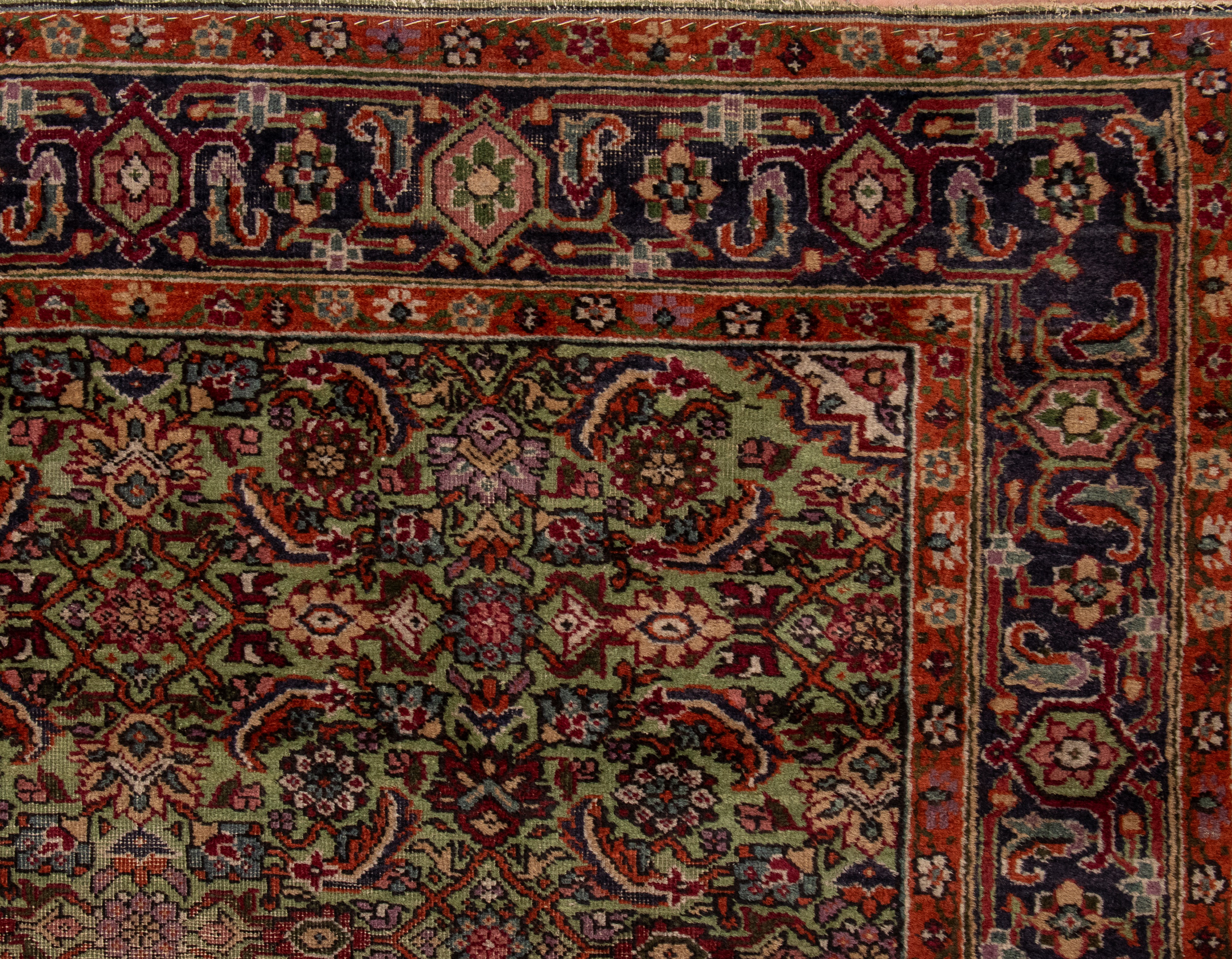 Tappeto Tabriz, 1970, dimensioni 200 x 112 cm