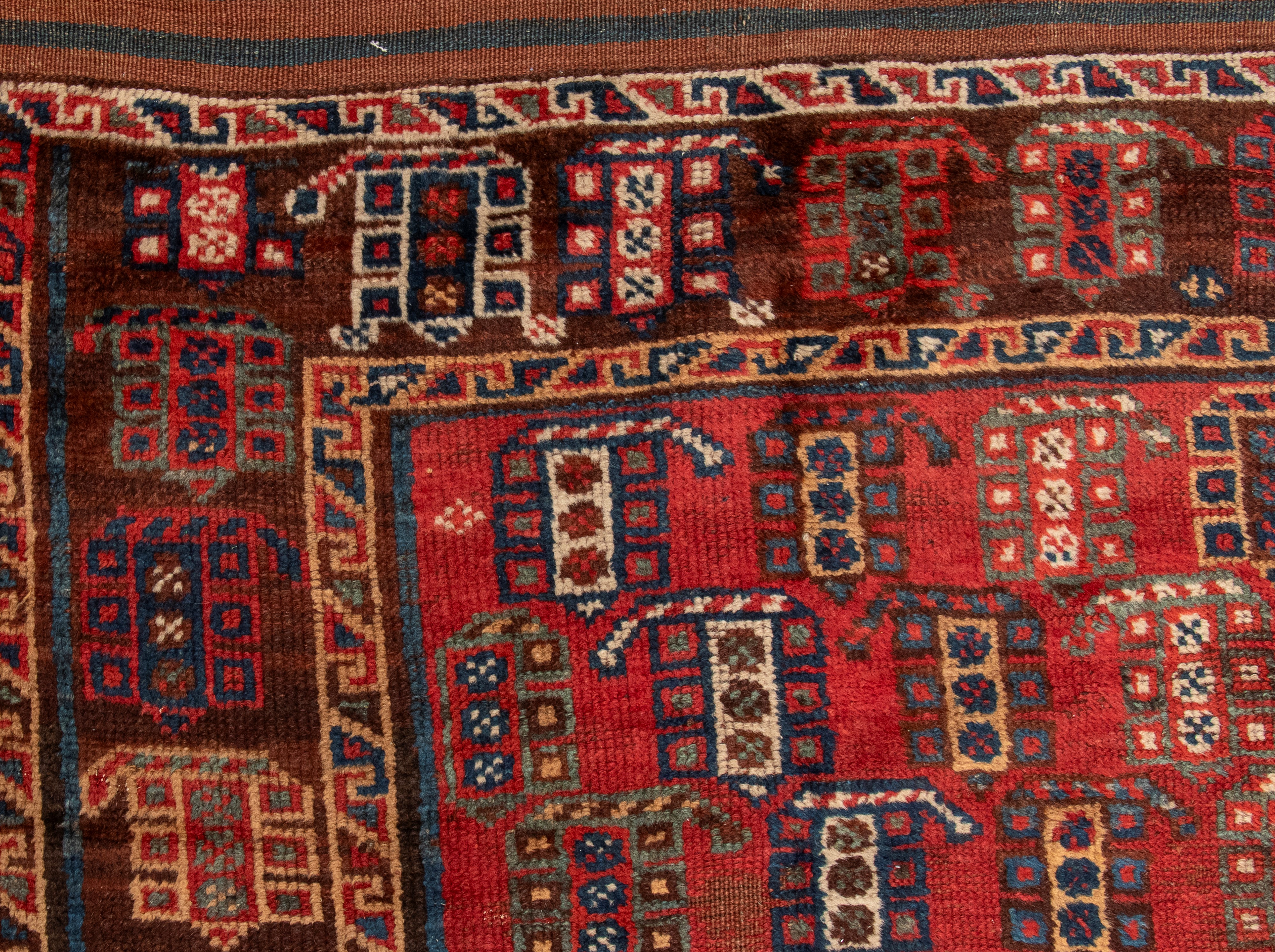 Tappeto Kazak, 370 x 150 cm, 1920