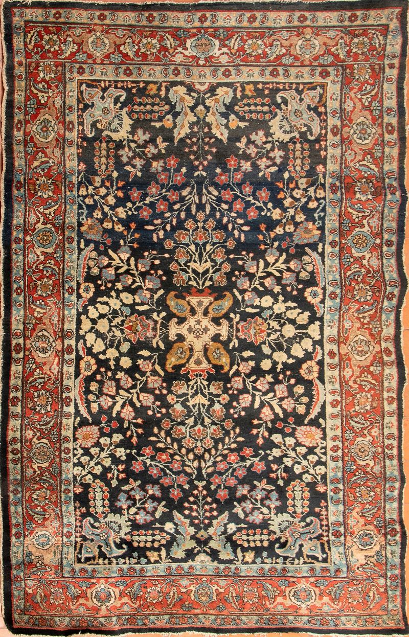 Tappeto turco, XX secolo, dimensioni 291 x 172 cm