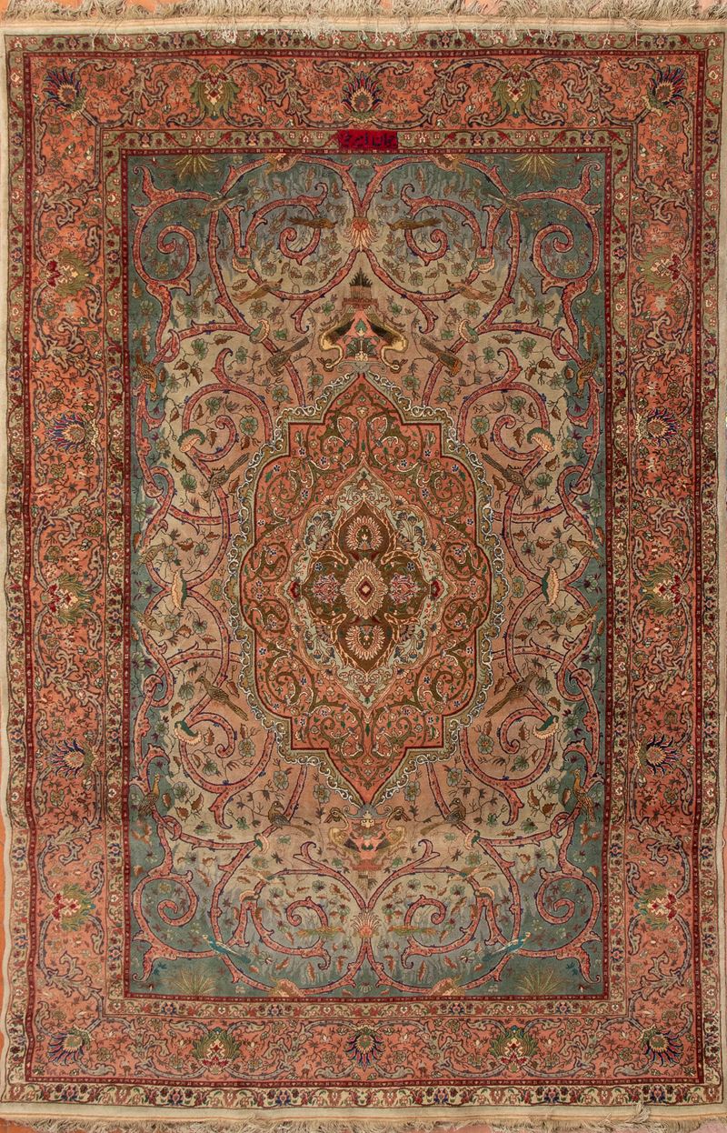 Tappeto Tabriz, anni '60, 264 x 164 cm
