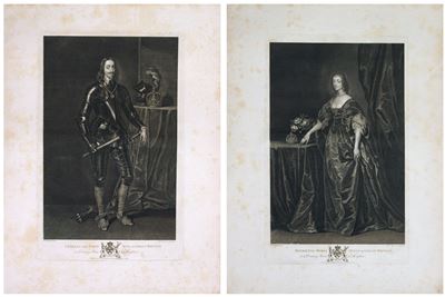 Charles I Re di Gran Bretagna e Henrietta Maria Regina di Gran Bretagna