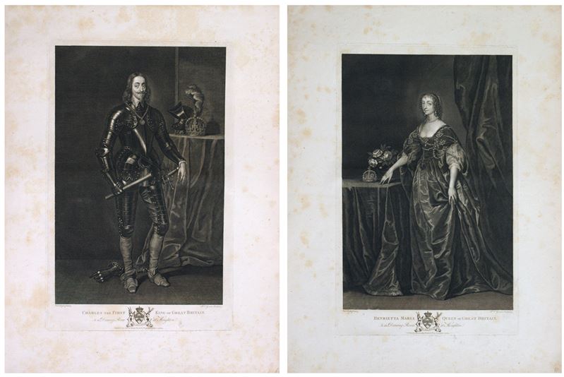 Pieter Van Gunst - Charles I Re di Gran Bretagna e Henrietta Maria Regina di Gran Bretagna