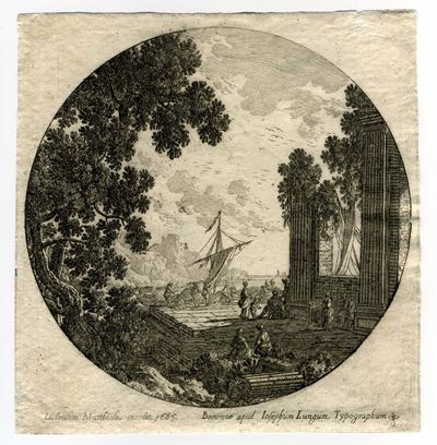 Cinque paesaggi - Incisioni, circa 1685