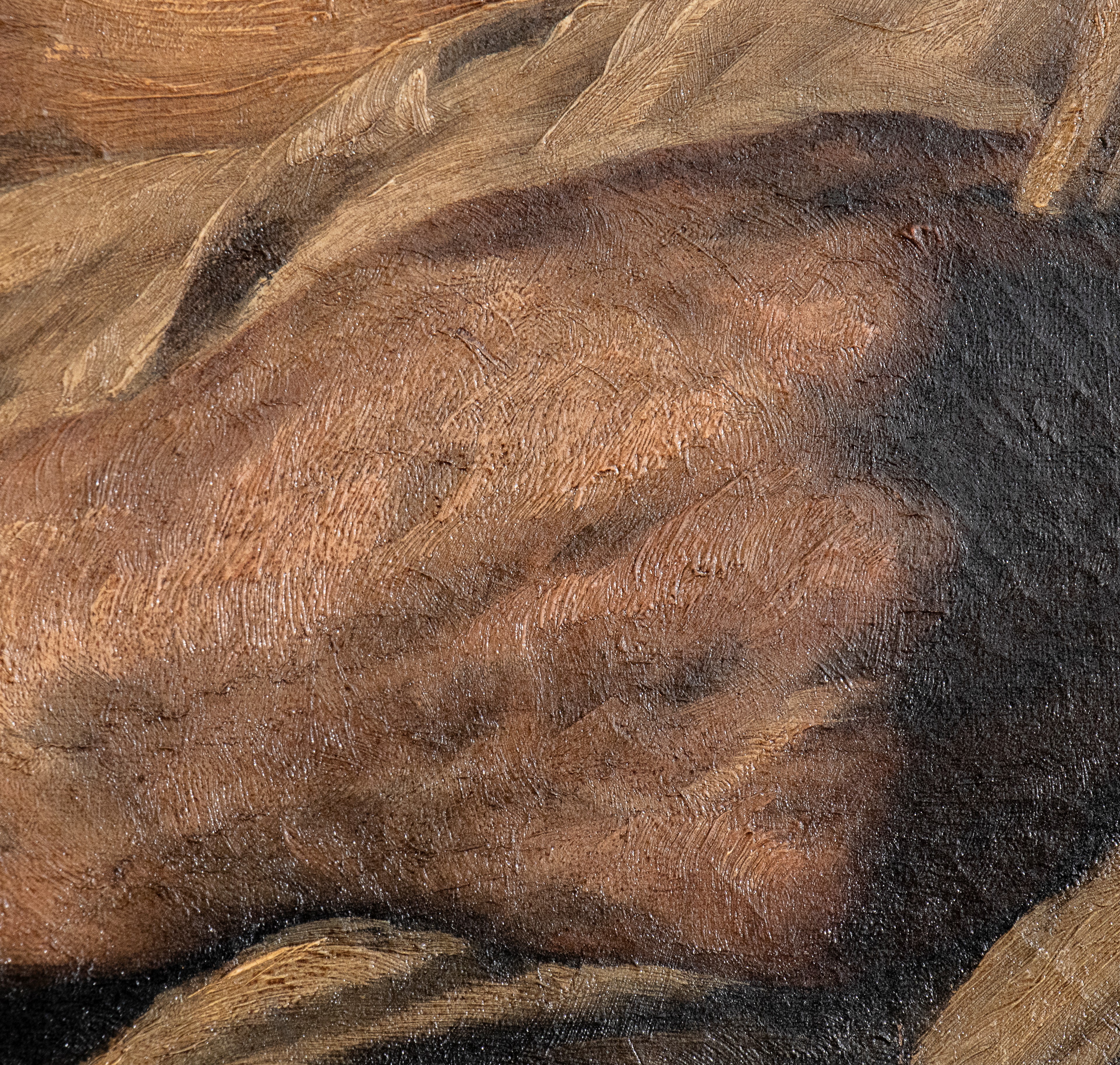 Giovanni Serodine - Anziano filosofo, olio su tela