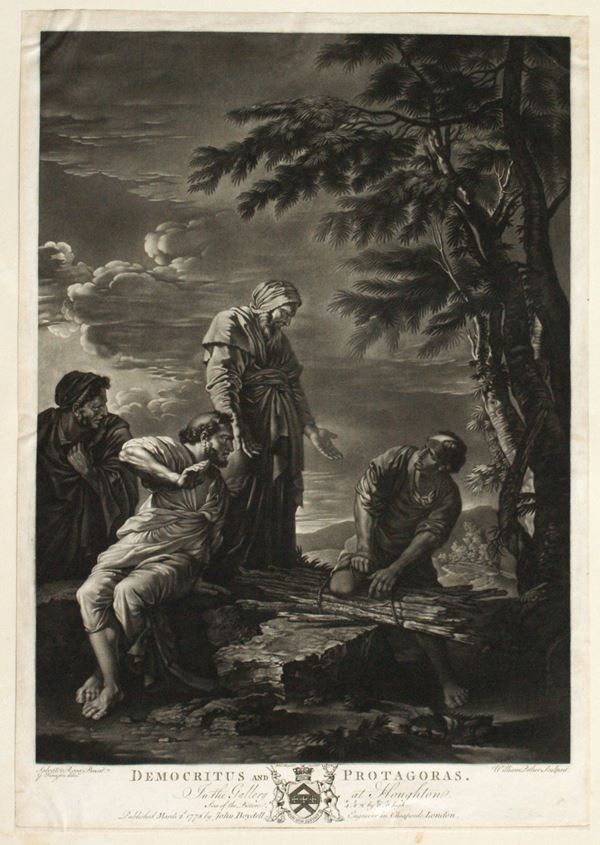 Democritus and Protagoras, da Salvator Rosa