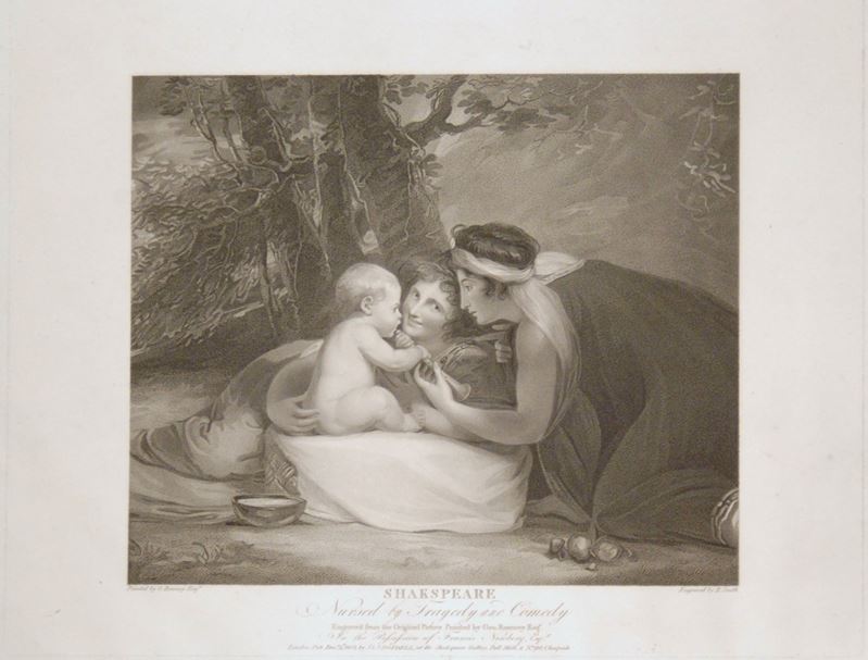 Benjamin Smith - Shakespeare allattato dalla Tragedia e dalla Commedia