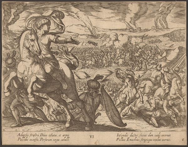 Antonio Tempesta - Alexandri Magni praecipuae res gestae