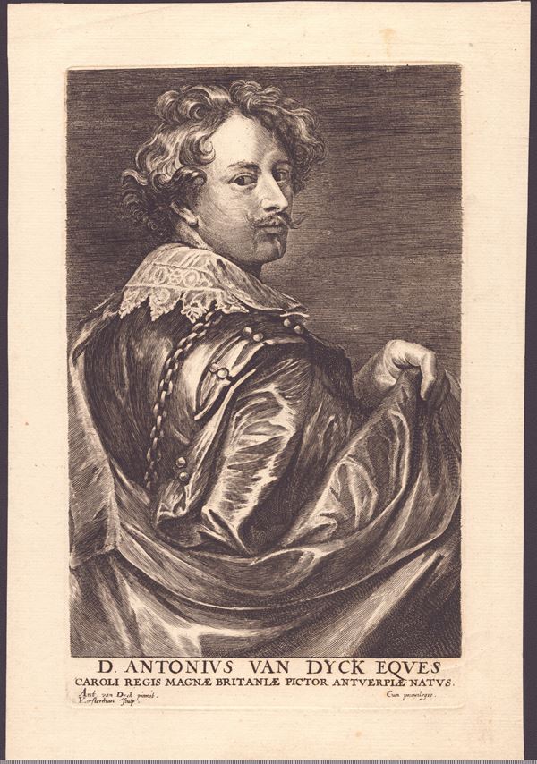 Lucas Vorsterman - D.Antonius van Dyck Eques