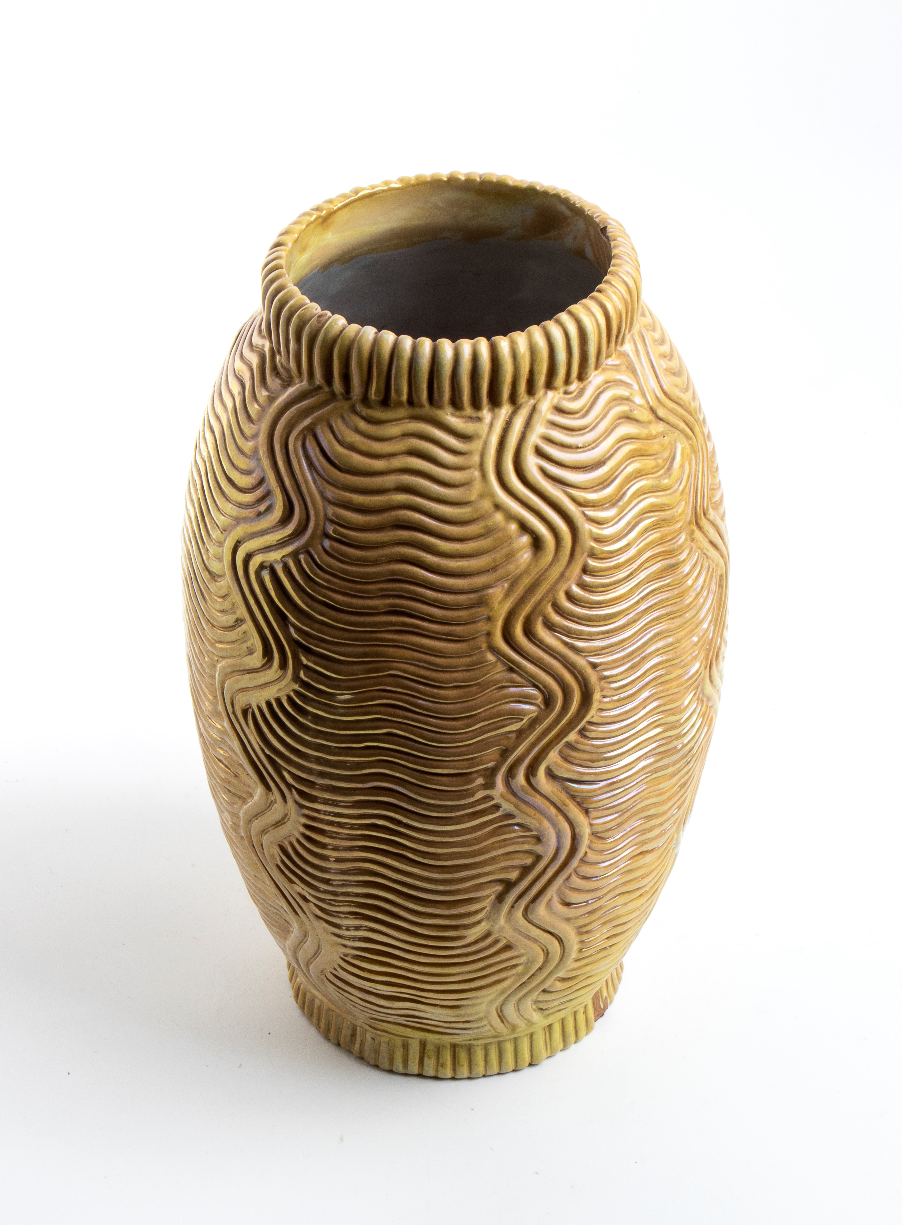 Vaso a decoro geometrico