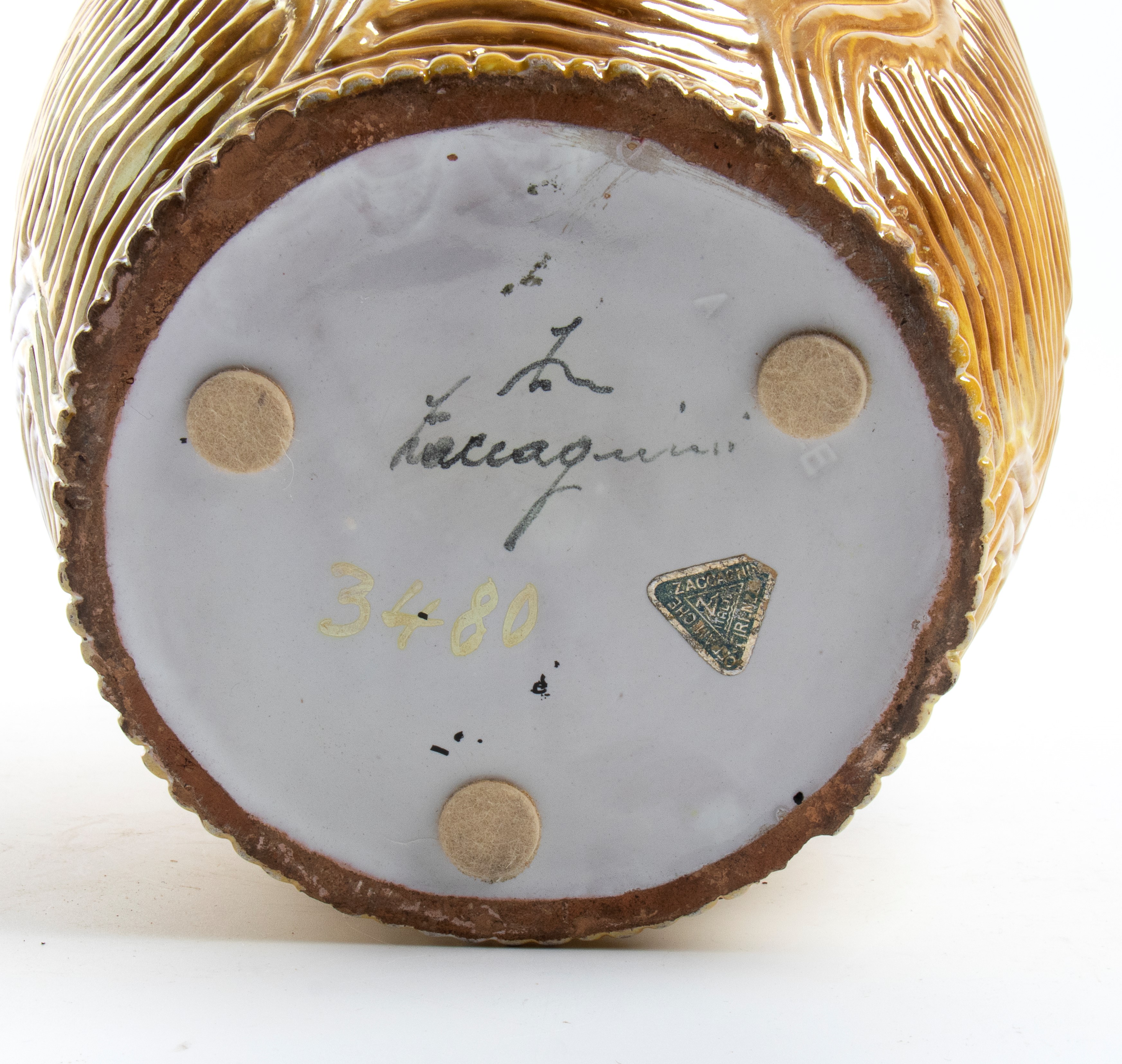 Vaso a decoro geometrico