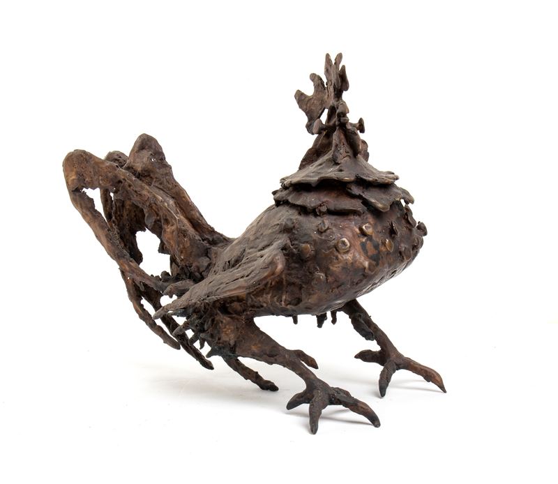 Luciano Minguzzi - Gallo in bronzo