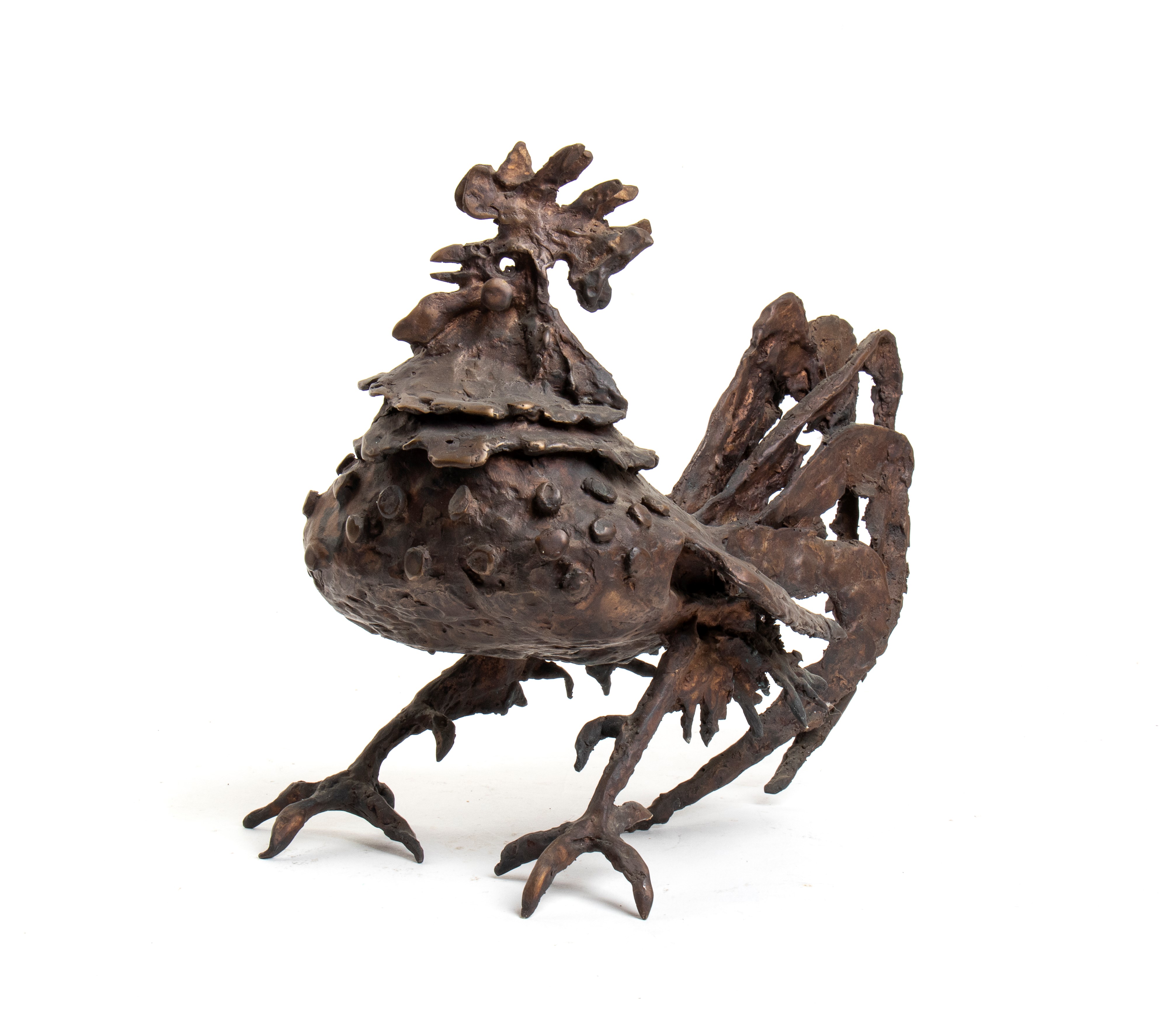 Luciano Minguzzi - Gallo in bronzo