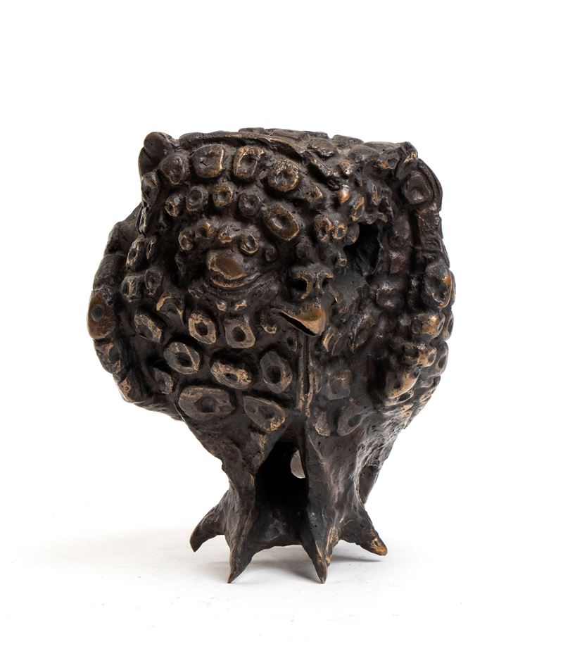 Luciano Minguzzi - Civetta in bronzo