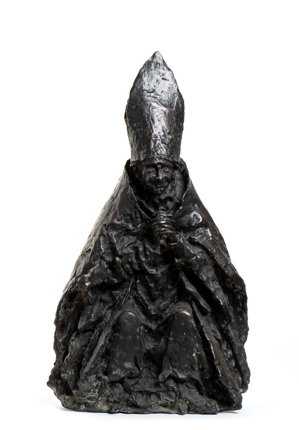 LUCIANO MINGUZZI - Bust of Pope Paolo VI