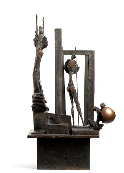 La resurrezione, bronzo