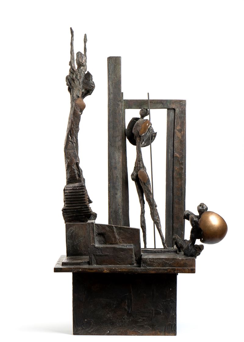 Nag Arnoldi - La resurrezione, bronzo
