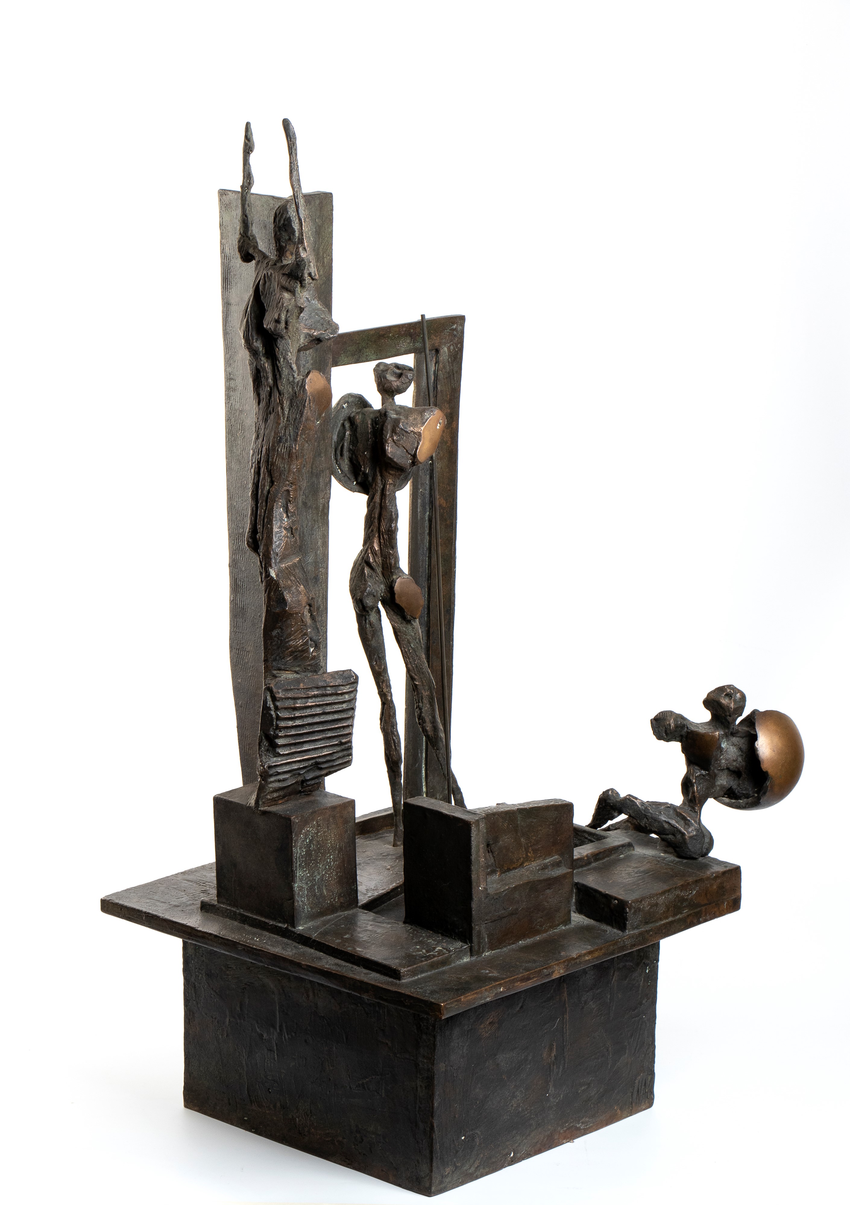 Nag Arnoldi - La resurrezione, bronzo