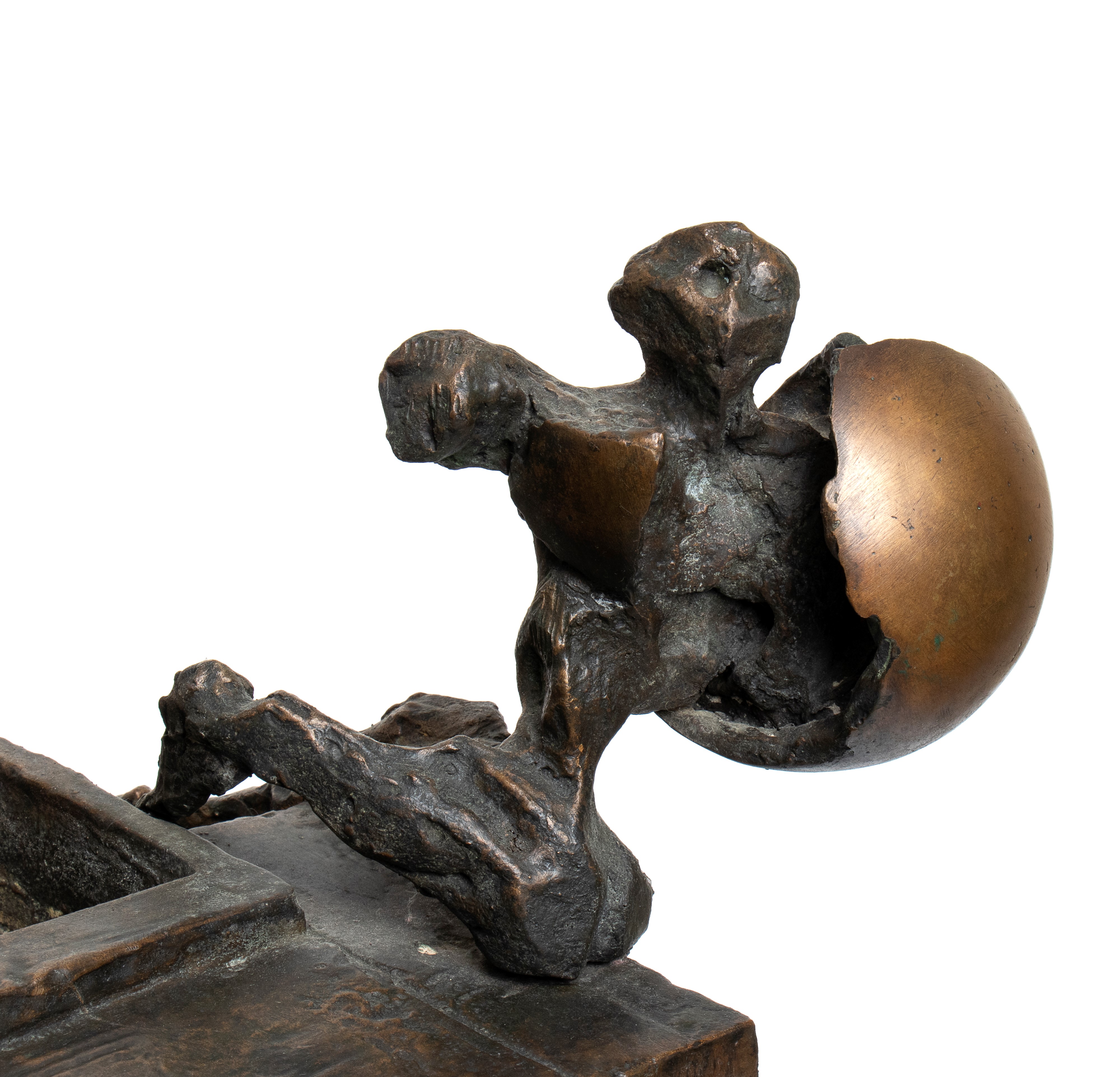 Nag Arnoldi - La resurrezione, bronzo