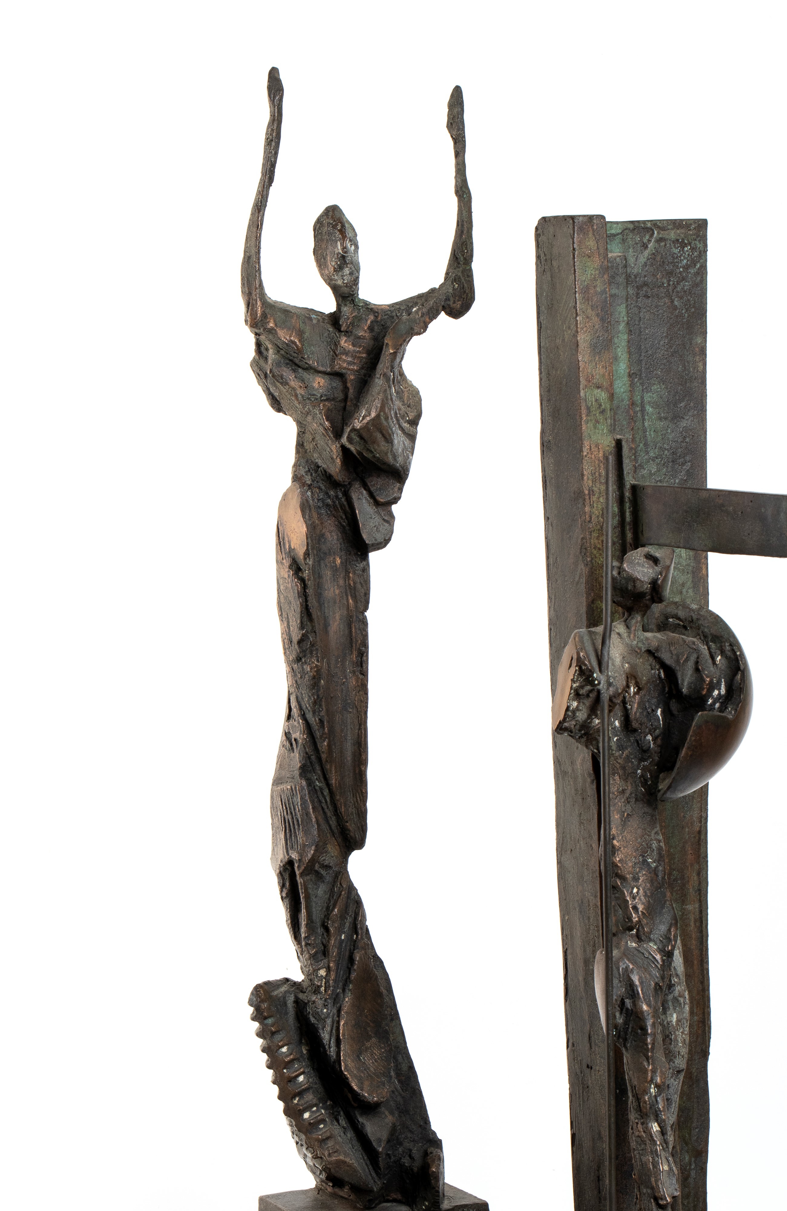 Nag Arnoldi - La resurrezione, bronzo