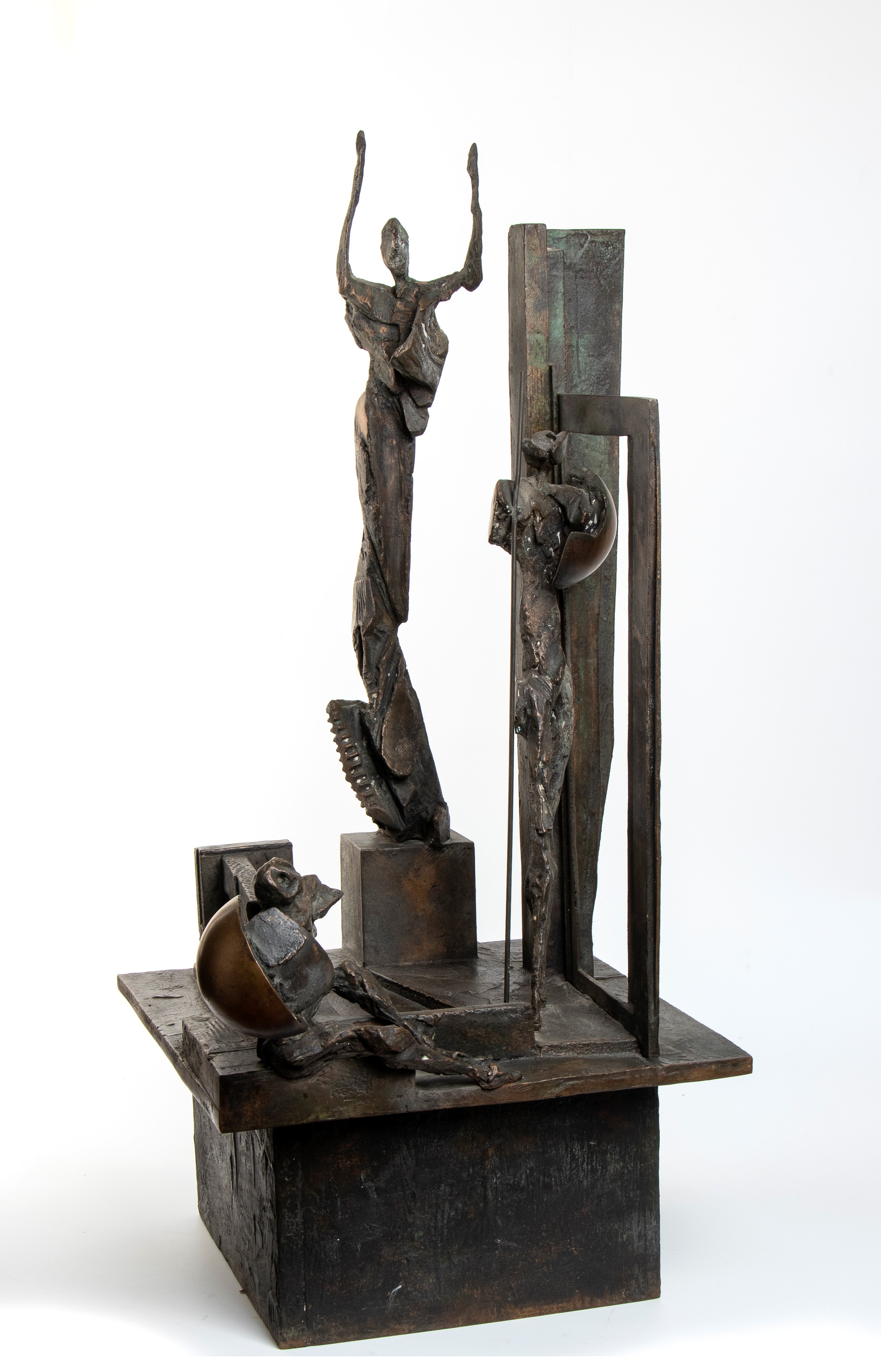 Nag Arnoldi - La resurrezione, bronzo