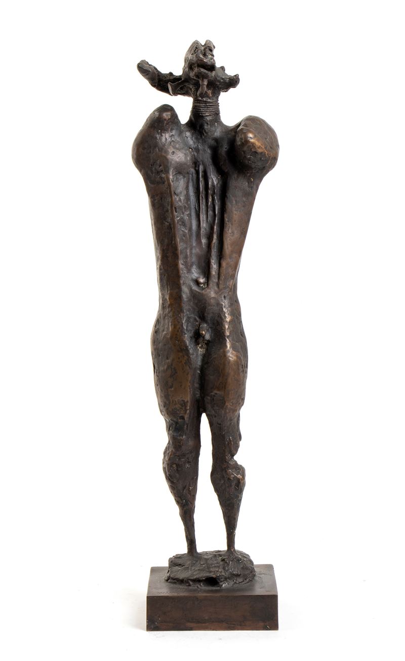 Luciano Minguzzi - Dio di Baal, bronzo