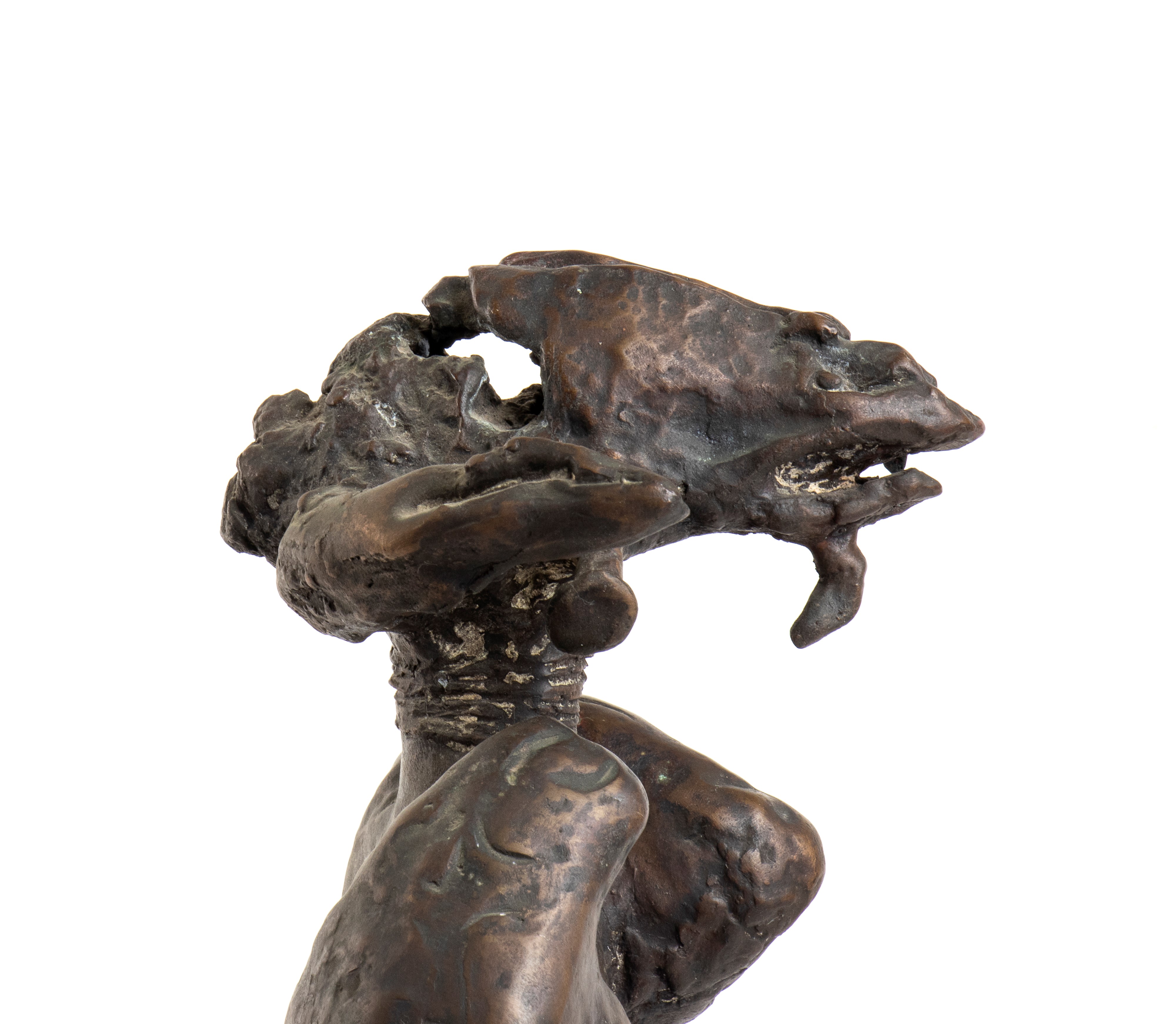 Luciano Minguzzi - Dio di Baal, bronzo