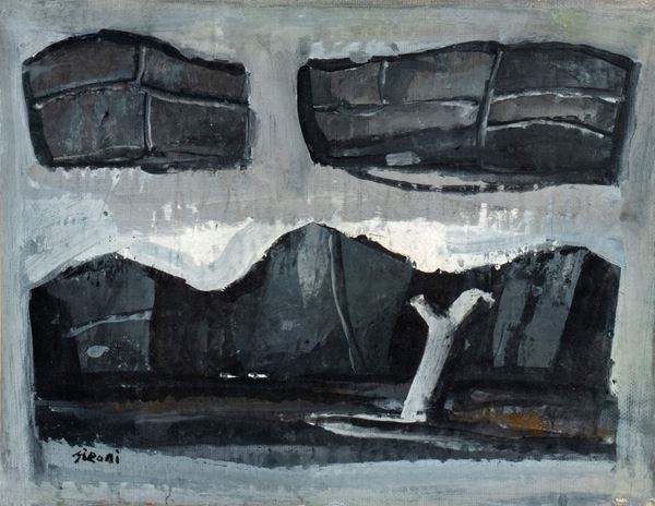 MARIO SIRONI - Composizione di montagne