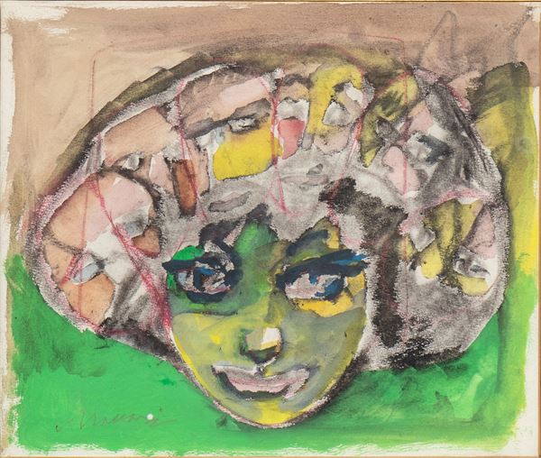 MINO MACCARI - Female portrait