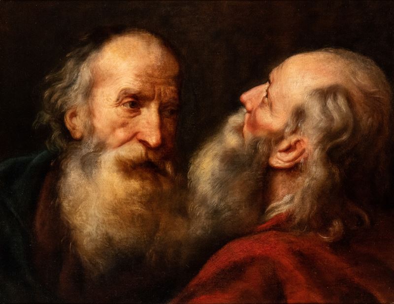 Studio per due teste di carattere