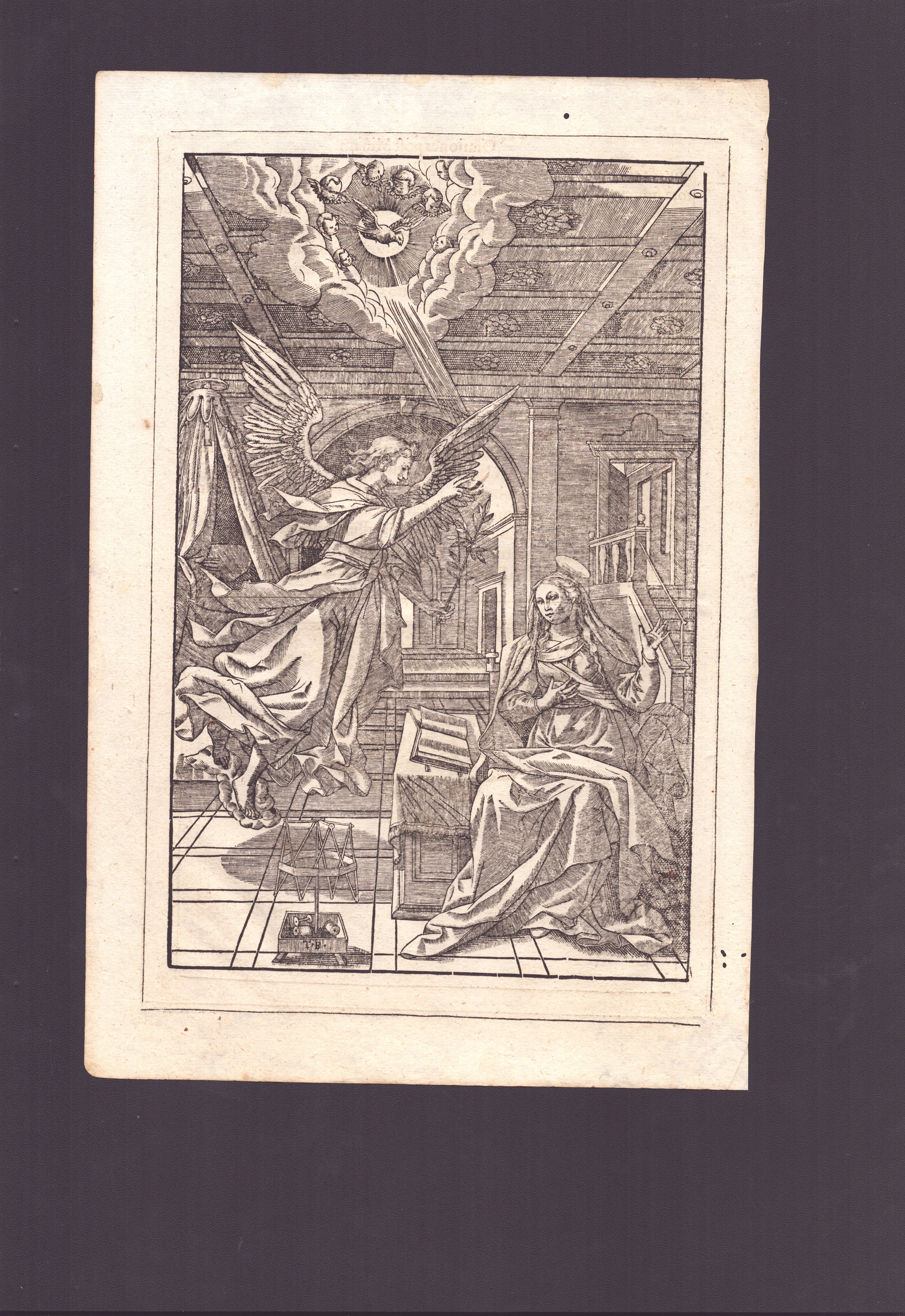 Tobias Stimmer - La presentazione al Tempio, xilografia
