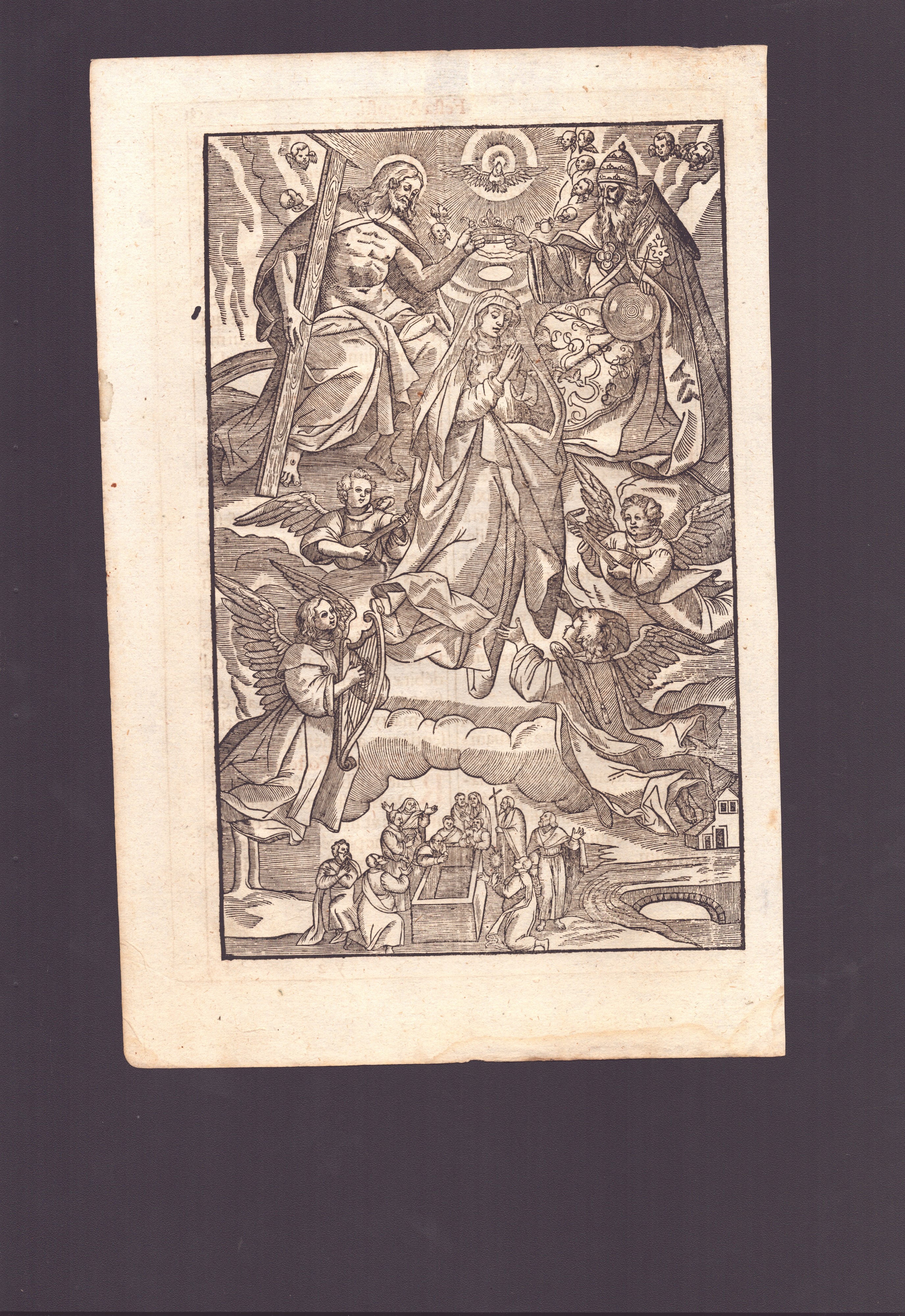 Tobias Stimmer - La presentazione al Tempio, xilografia
