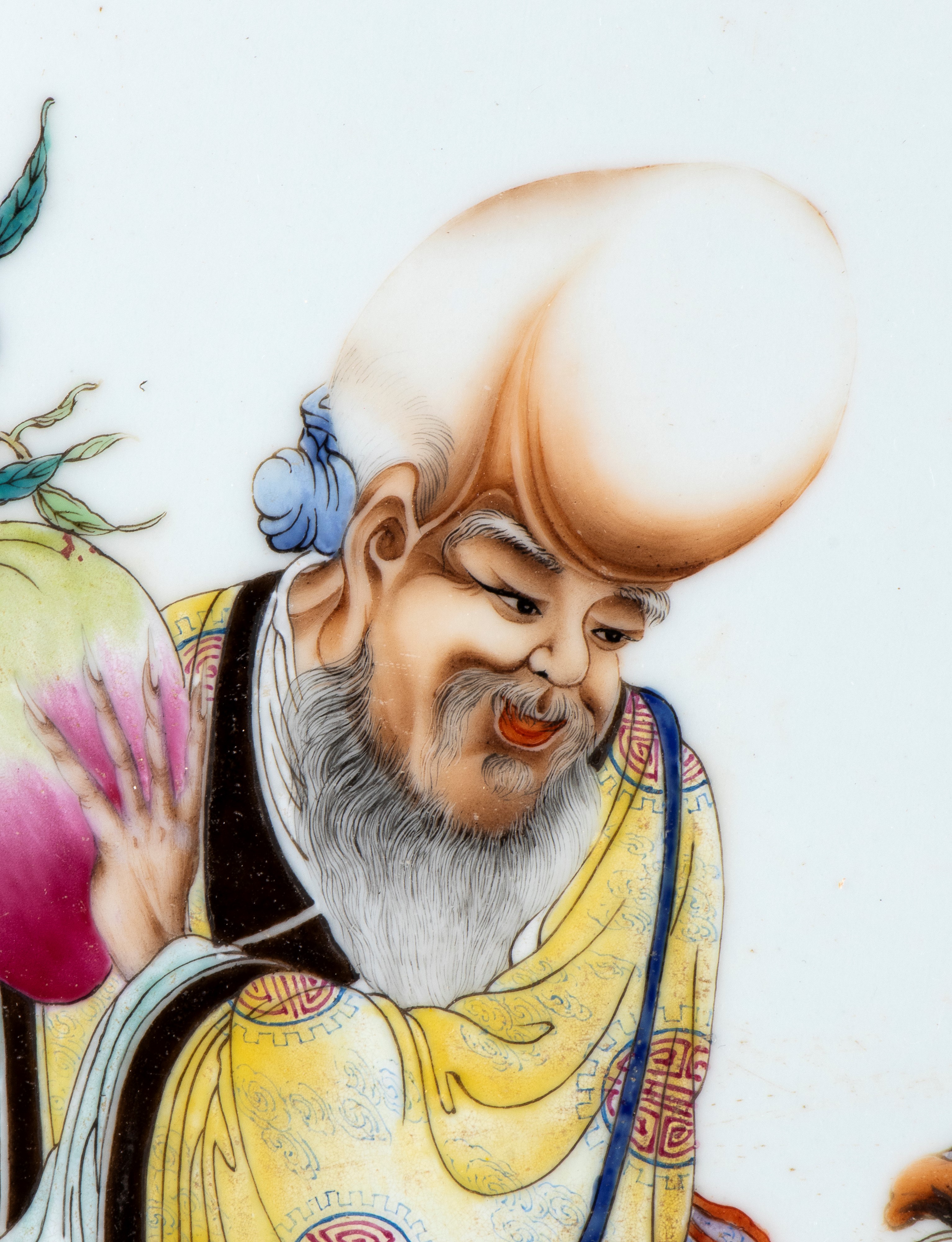 Una raffinata formella, Cina