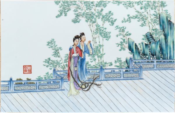 Una raffinata formella, Cina