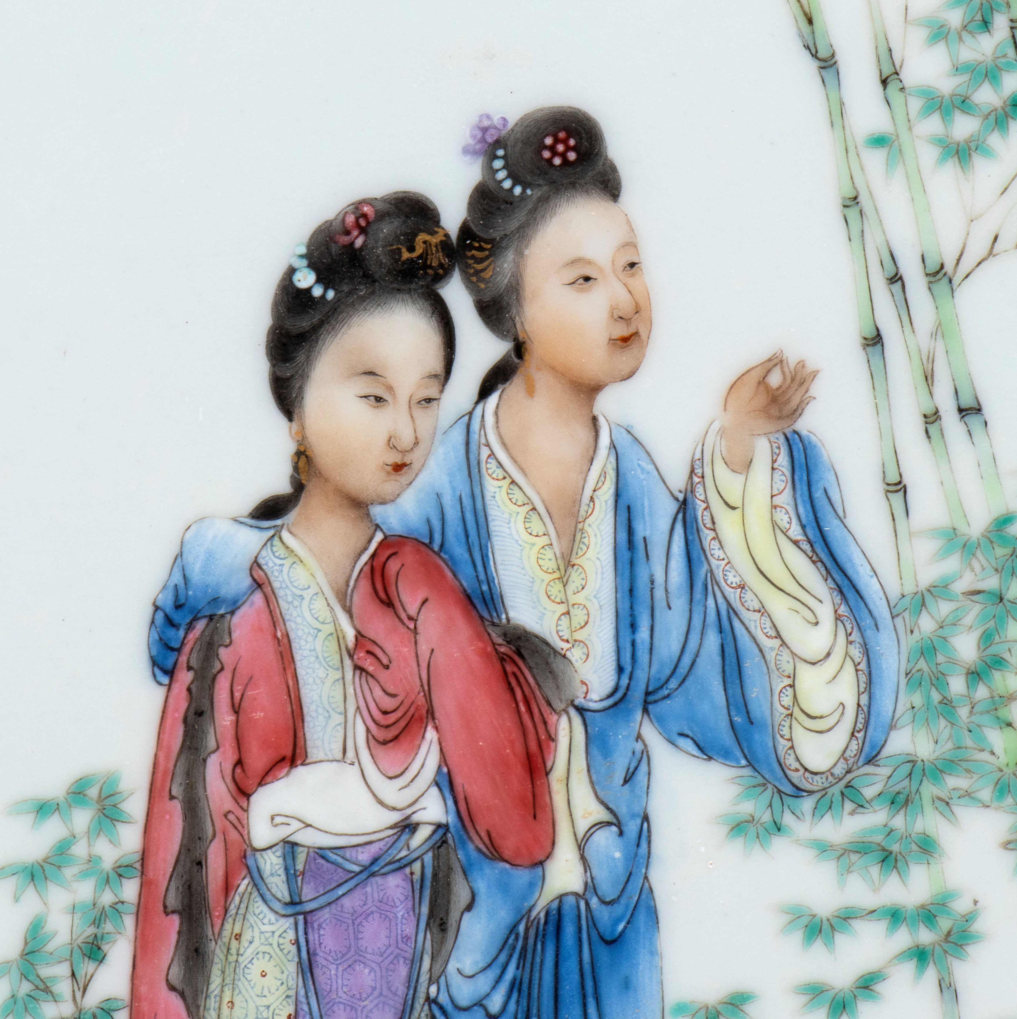 Una raffinata formella, Cina