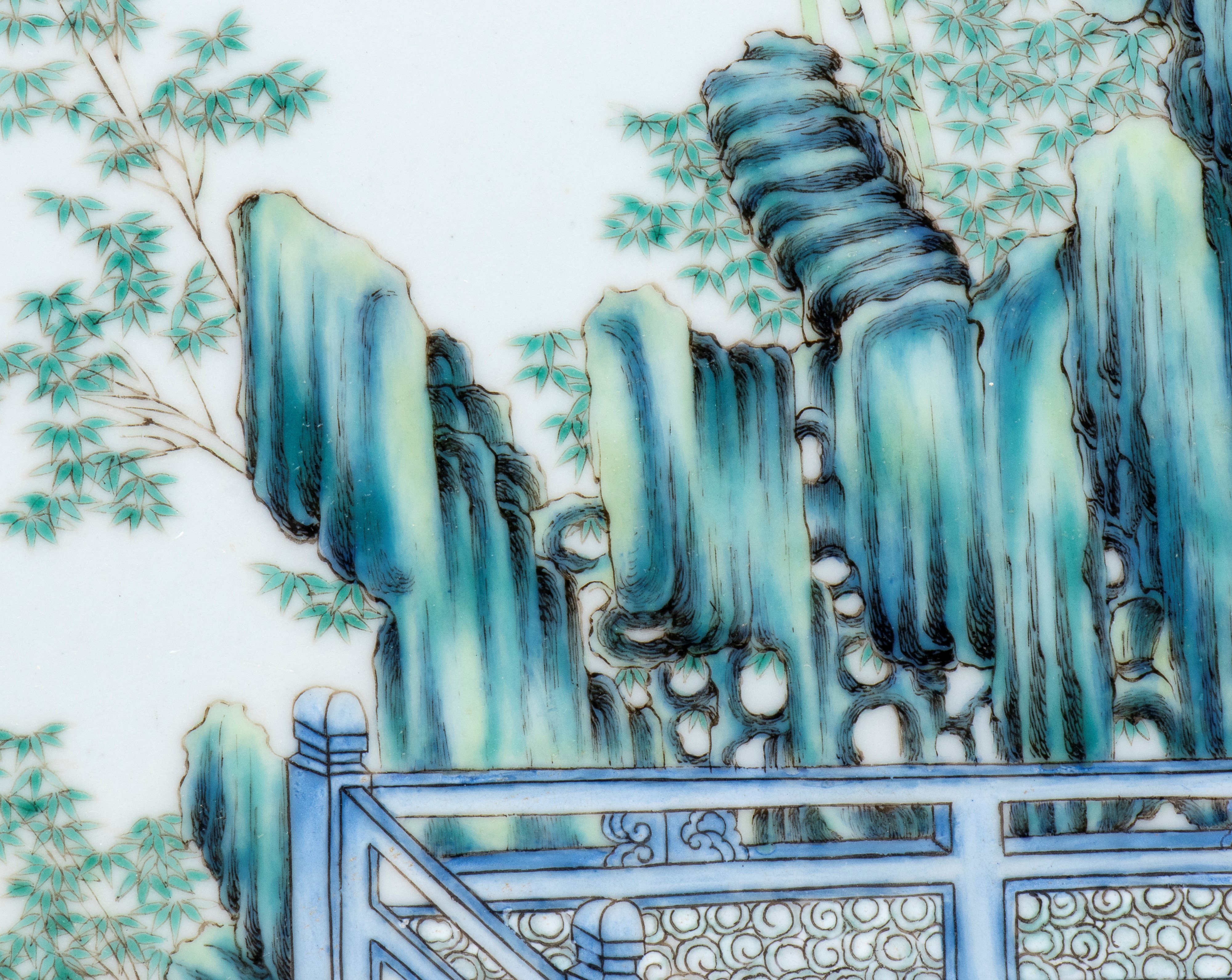 Una raffinata formella, Cina