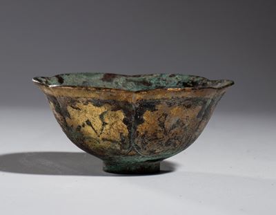 Ciotola in stile della dinastia Tang, Cina, ceramica, Inizio XX secolo